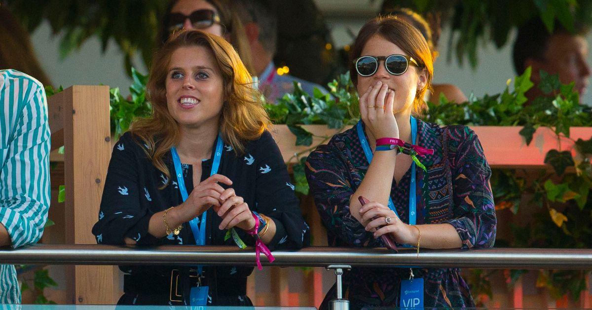 Photo of Princesses Beatrice and Eugenie