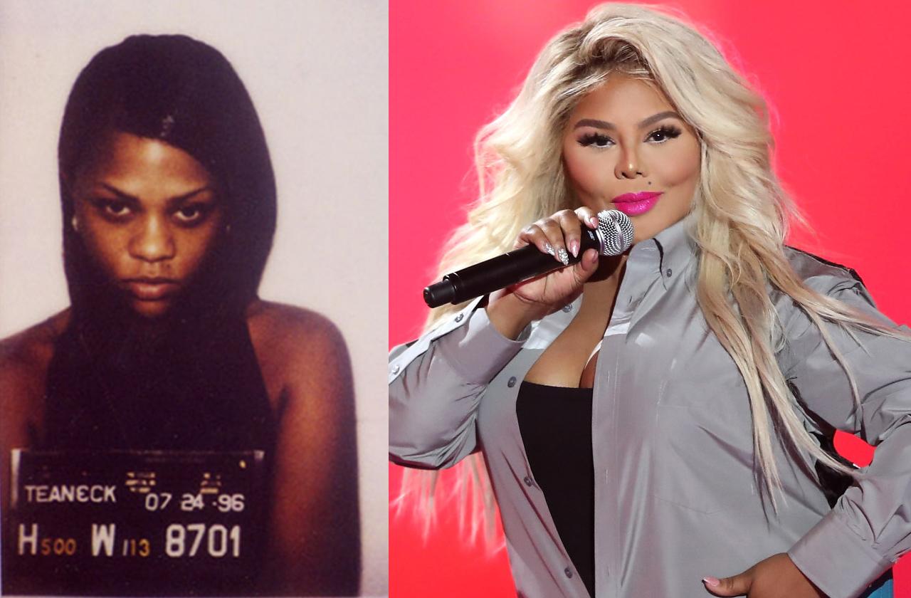 Lil' Kim (aka Kimberly Jones) was arrested by New Jersey cops in July 1996 and charged with possession of marijuana