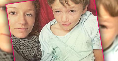 Maci Bookout And Son Bentley In The Hospital