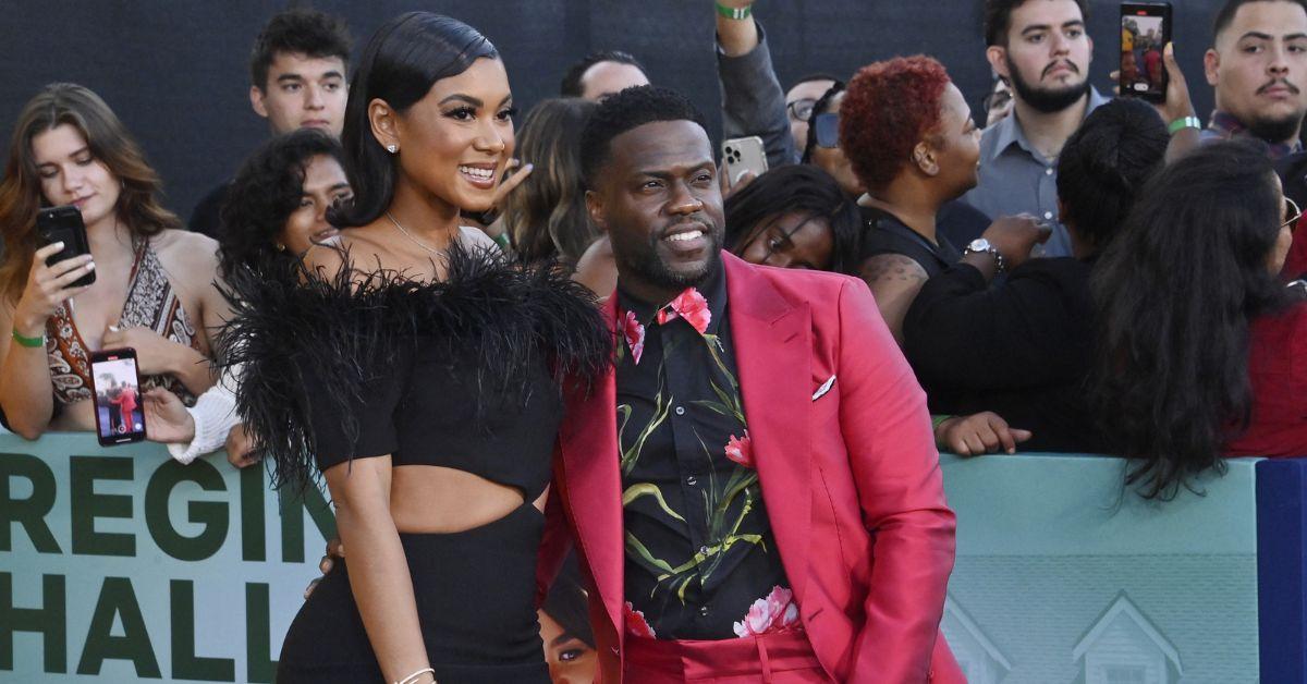 Kevin Hart and Eniko Parrish 