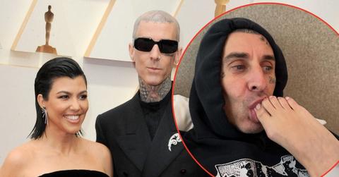 Photo of Kourtney Kardashian and Travis Barker
