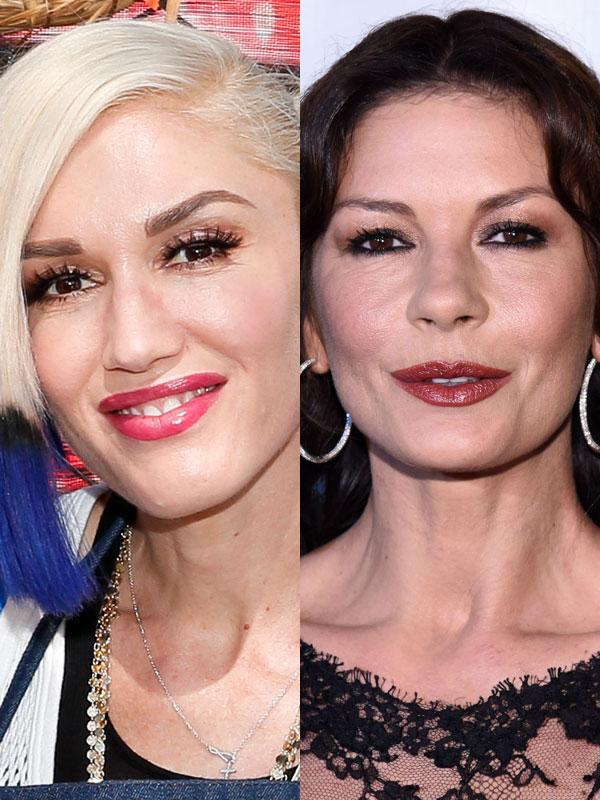 //gwen stefani catherine zeta jones celebs same age serovital