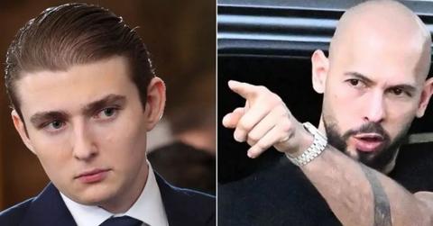 Barron Trump, Andrew Tate