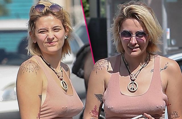 PICS] Braless Paris Jackson Says She Was Michael Jackson's Favorite