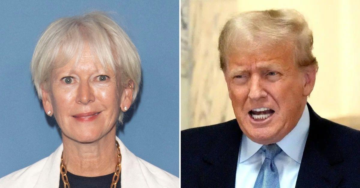 Composite image of The Daily Beast editor Joanna Coles and former president Donald Trump