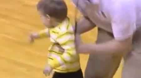 //boy rushes court nc