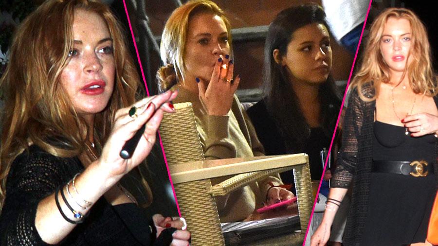 Lindsay Lohan Downward Spiral Partying