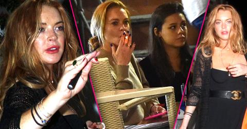 Lindsay Lohan Downward Spiral Partying