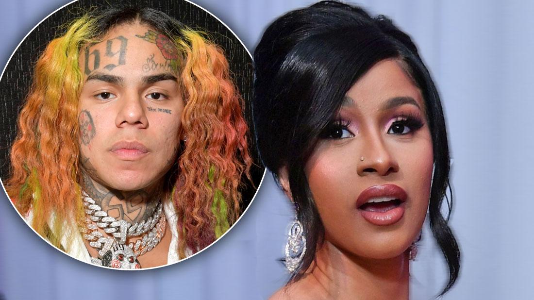 Pregnant Cardi Flaunts Baby Bump in Sexy Dress With Offset