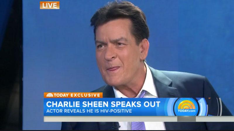 Charlie Sheen Today Interview Lies