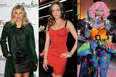 //fergie rose mcgowan nicki minaj best worst wackiest