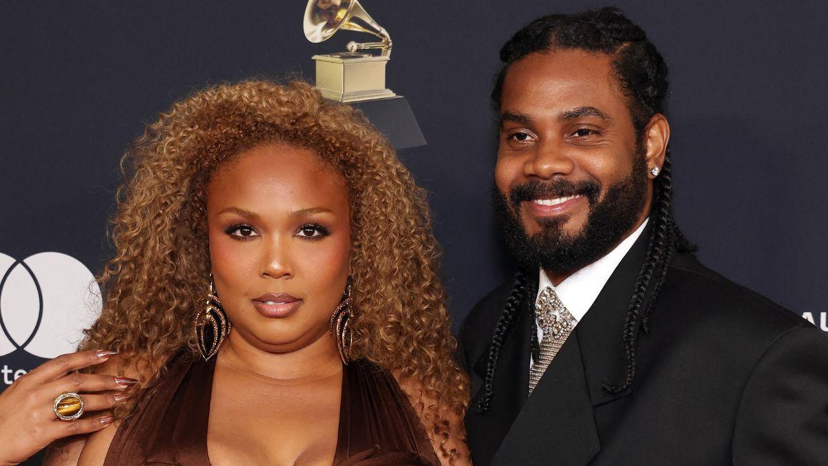 photo of LIzzo and Myke Wright