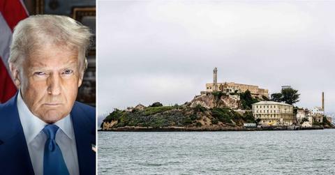 donald trump alcatraz