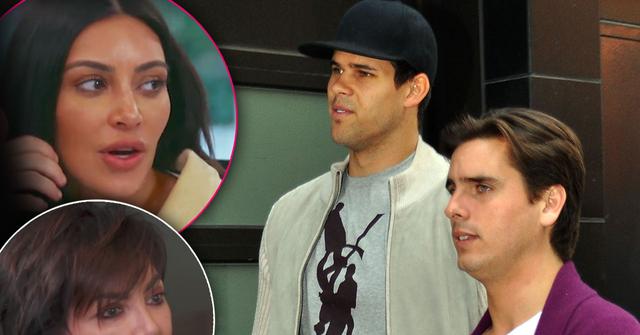 Scott Disick Parties With Kris Humphries