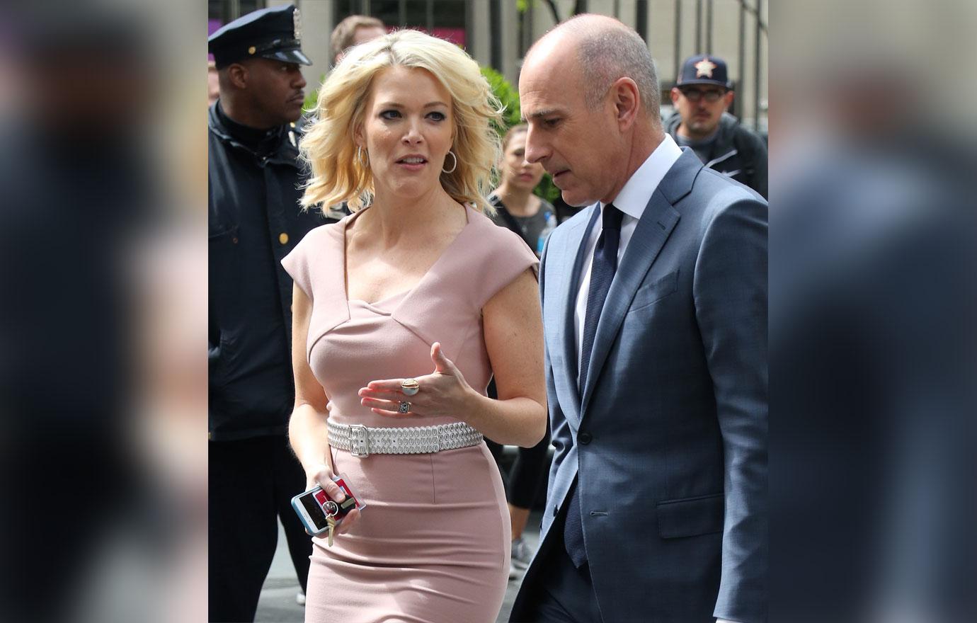 Megyn Kelly Matt Lauer Savannah Guthrie NBC Today Show Upfronts