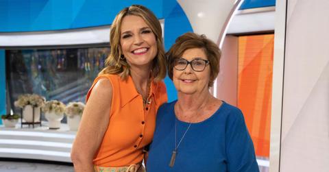 A photo of Savannah Guthrie and Nancy Guthrie