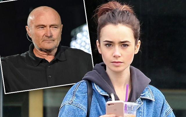 Lily Collins Admits Father Phils Abandonment Alcohol Battle