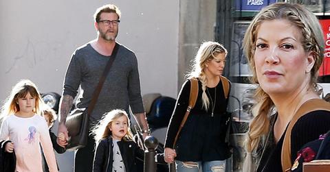 //tori spelling stranded paris after hospitalization pp