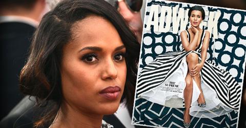 //kerry washington photoshop magazine cover pp