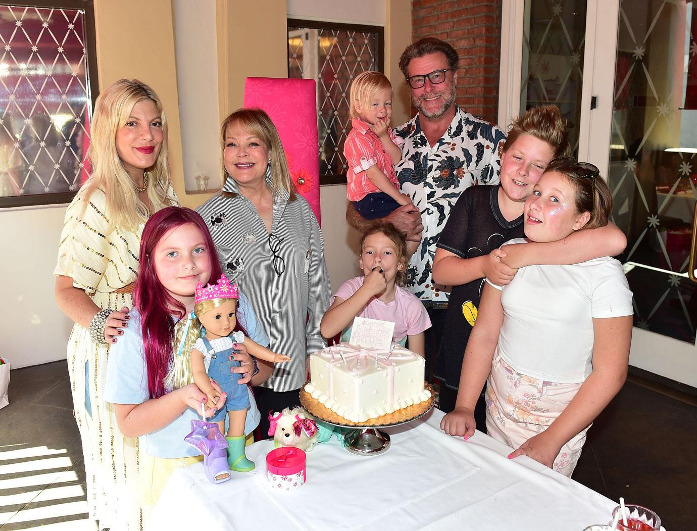 Tori Spelling Celebrates Daughter Hatties Birthday With Mom