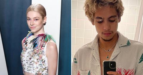 euphoria stars hunter schafer dominic fike romance official kissing photo pp