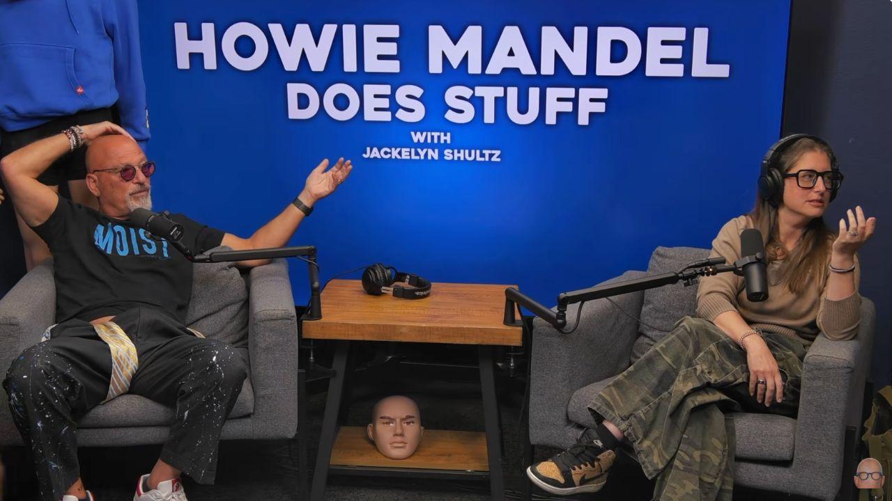 Photo of Howie Mandel and Jackelyn Shultz