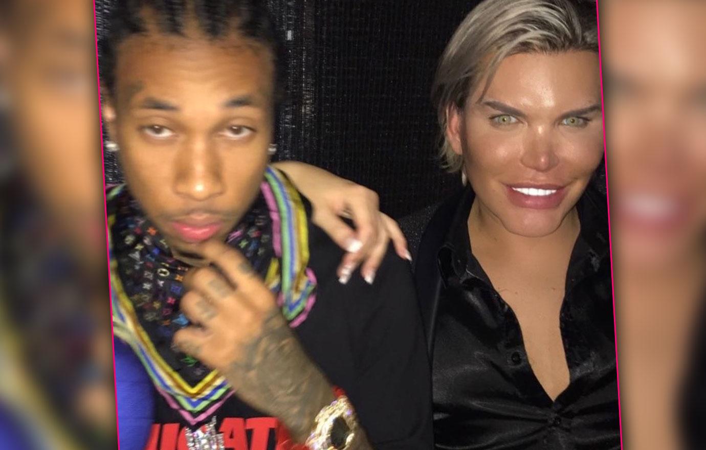 Kylie Jenner Ex Tyga Parties With Human Ken Doll