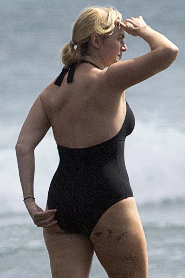 Kate Winslet Bares Curvy Beach Body During Getaway To New Zealand