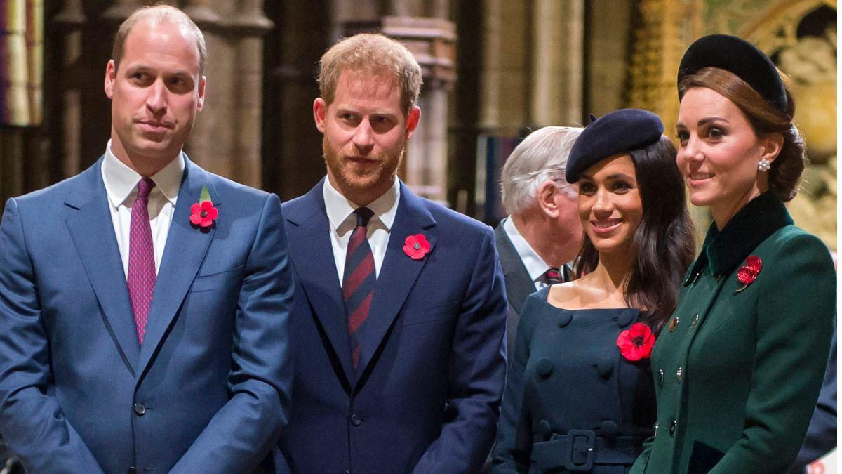 Photo of Prince William, Prince Harry, Kate Middleton, Meghan Markle