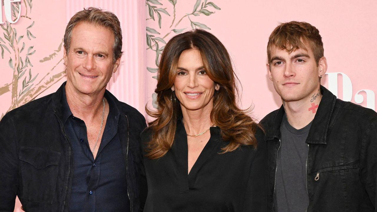 picture of rande gerber, cindy crawford and presley gerber