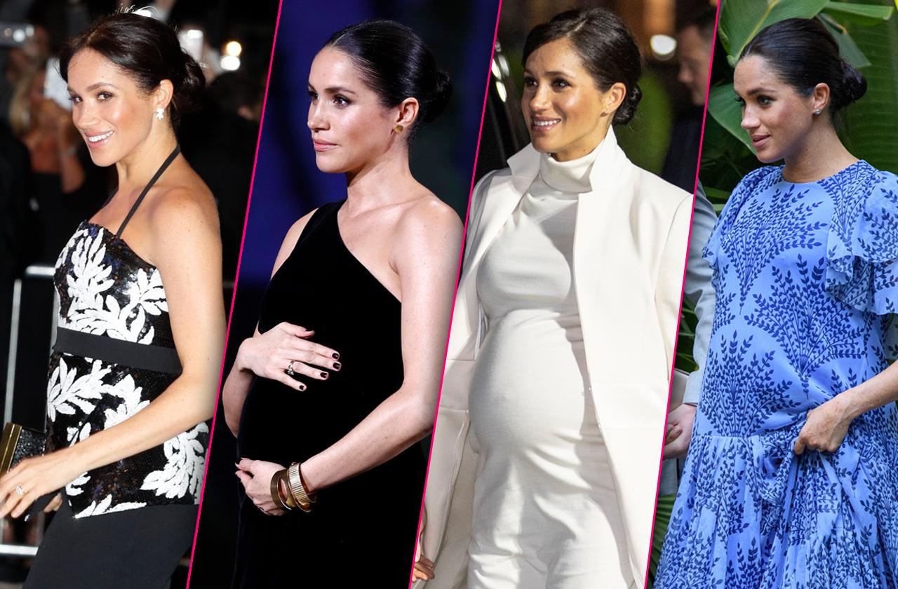 Meghan Markle's Baby Bump & Style Evolution Revealed