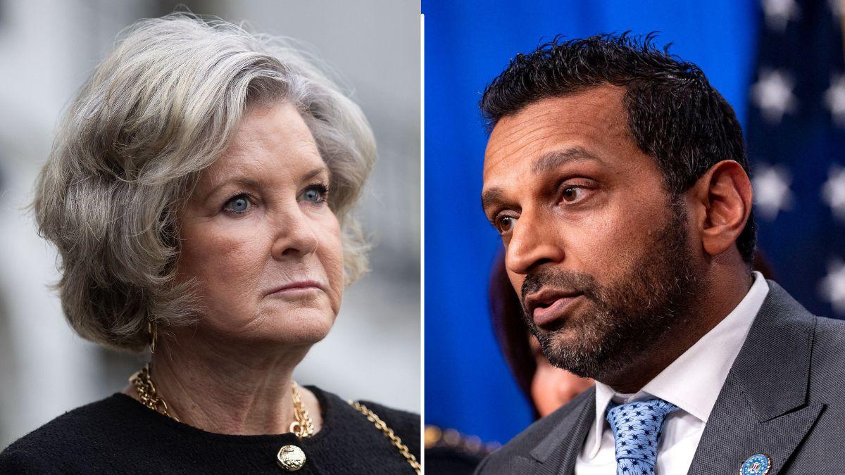 picture of Susie Wiles and Kash Patel