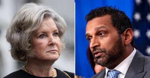 picture of Susie Wiles and Kash Patel