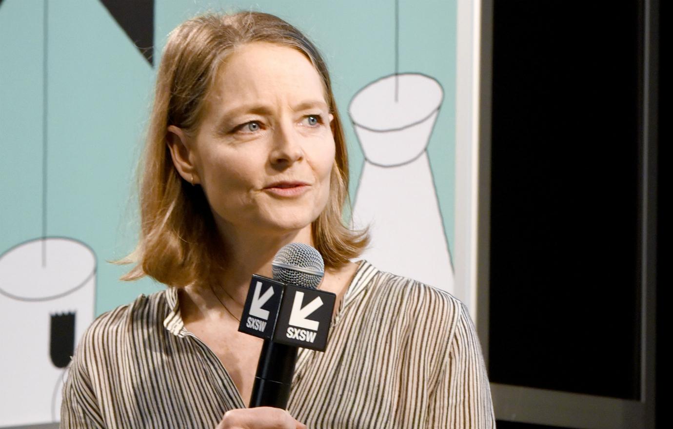 Jodie Foster speaks onstage at Featured Session: MasterClass with Jodie Foster & David Rogier during the 2019 SXSW Conference and Festivals at Austin Convention Center on March 10, 2019 in Austin, Texas