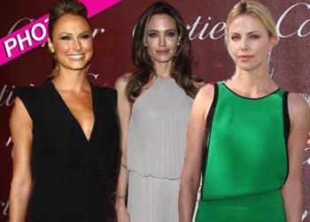 //palm springs film festival stacy keibler angelina jolie charlize theron