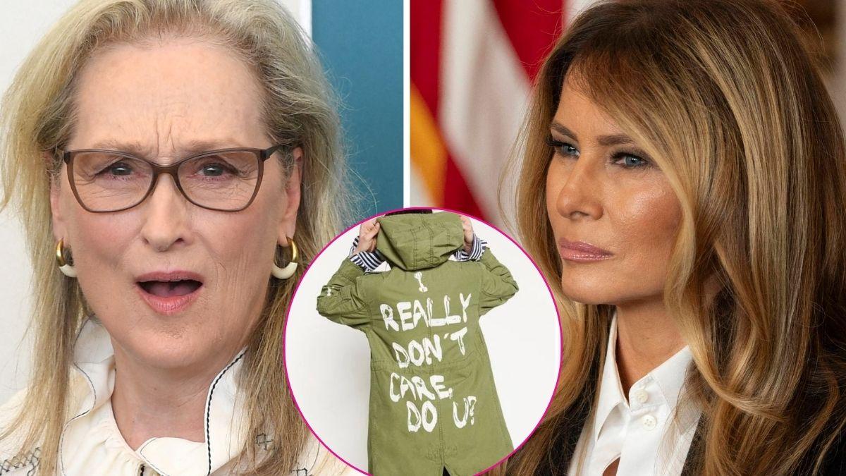 Photo of Meryl Streep and Melania Trump