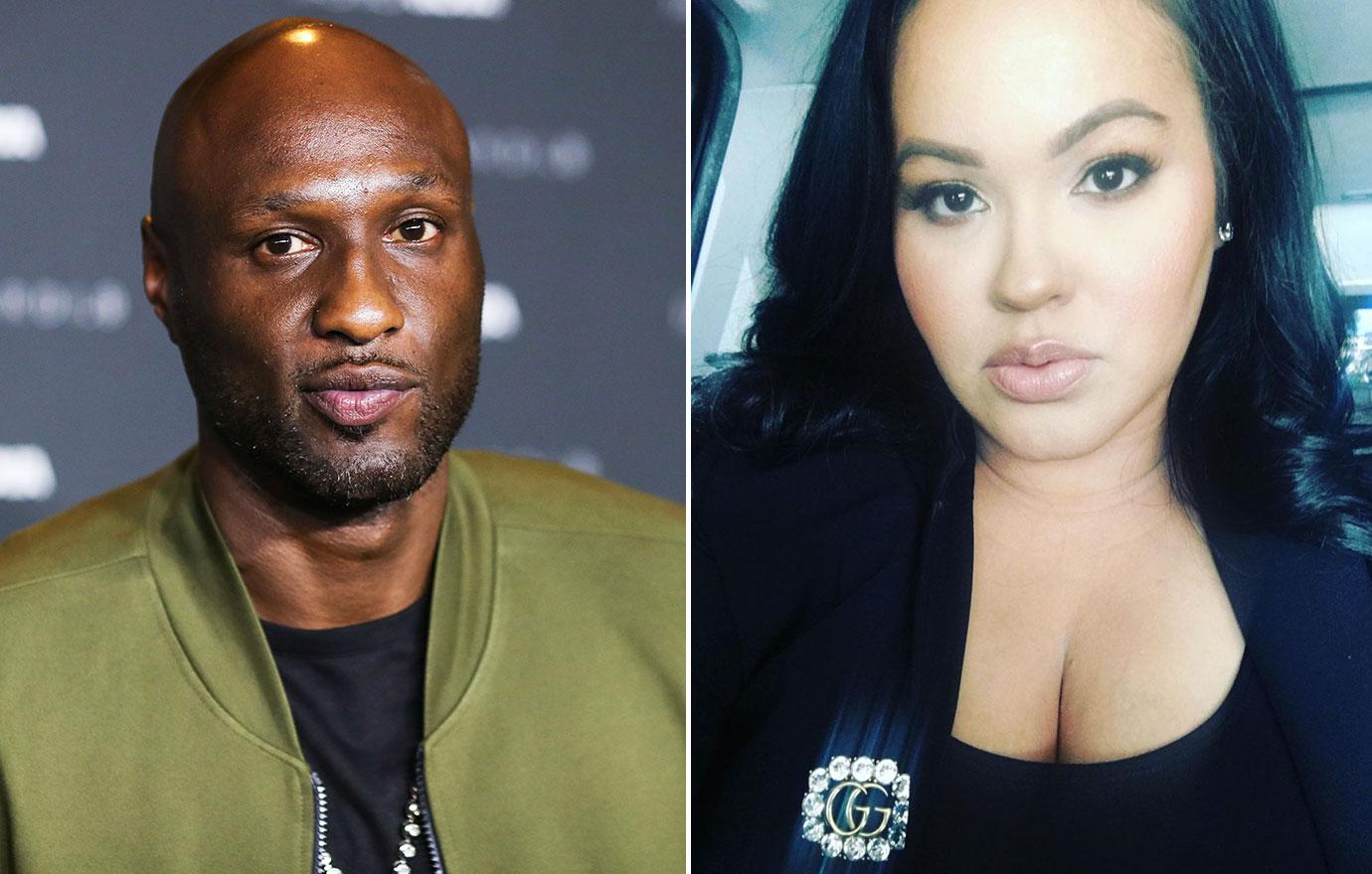 lamar odom exhaustion dehydration child support  liza morales r