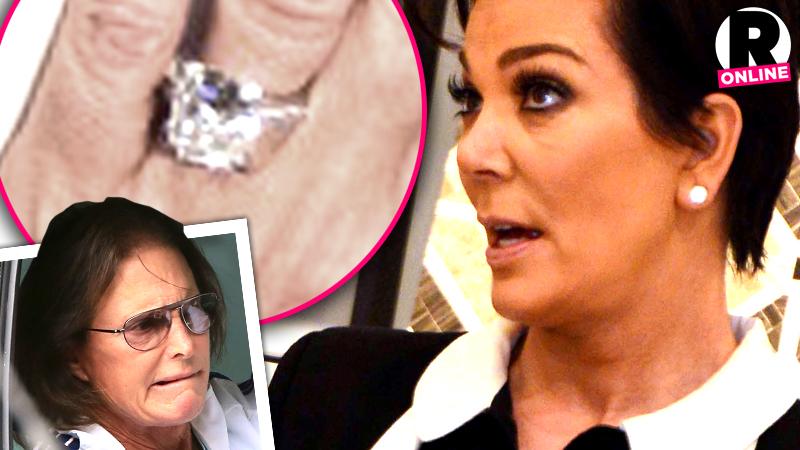 Keeping The Ring Kris Jenner Won t Return 20.5 Carat Engagement