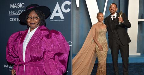 whoopi goldberg responds to will smith chris rock fight