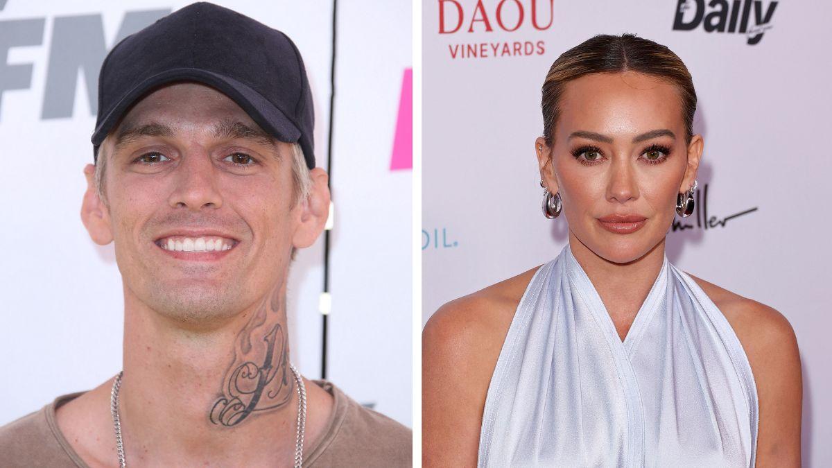 aaron carter haunts hilary duff