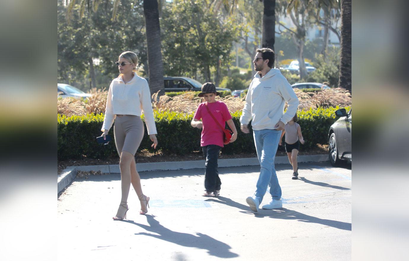 Scott Disick Sofia Richie Get Ice Cream After His Kourtney Trip