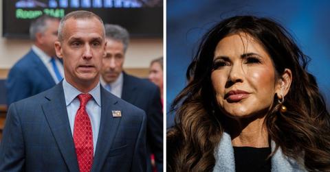 Photo of Corey Lewandowski, Kristi Noem