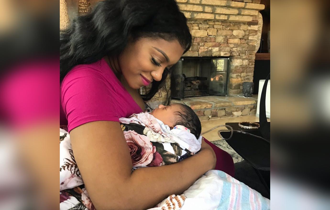 Porsha Williams With Daughter Pilar