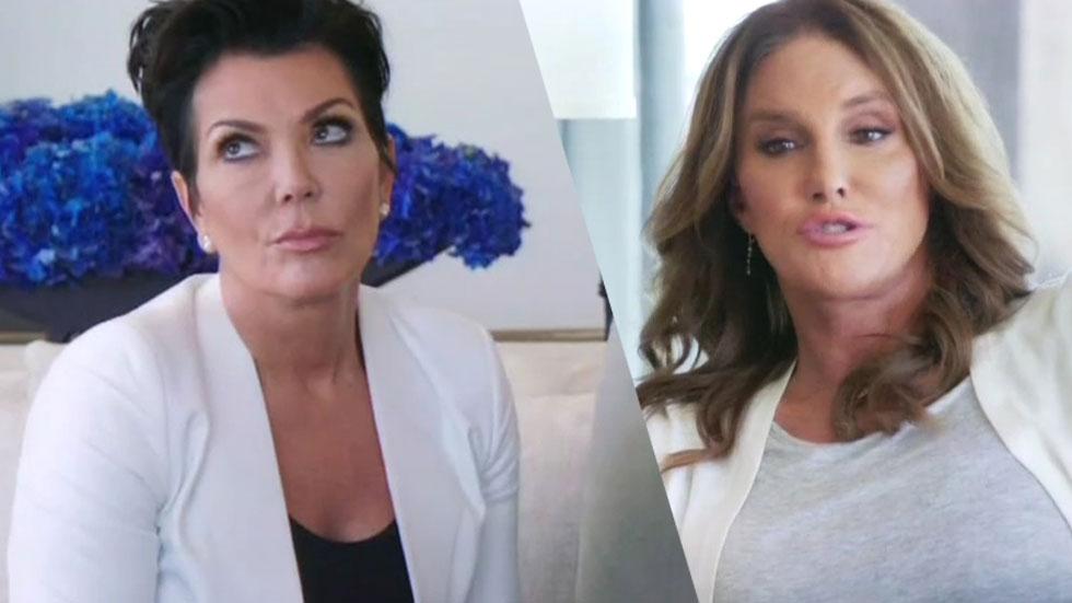 Caitlyn Jenner Meeting Kris Fake