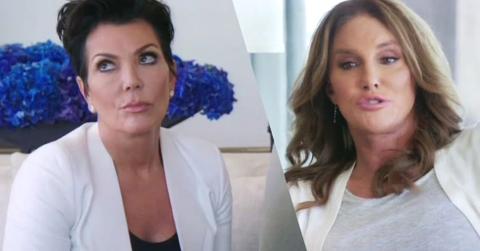 Caitlyn Jenner Meeting Kris Fake