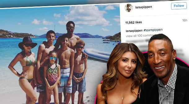 //kim kardashian bff larsa pippen bikini ex back together pp