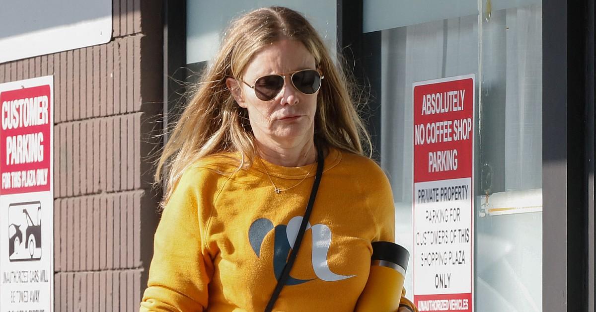 jennifer jason leigh looks unrecogniseable in la