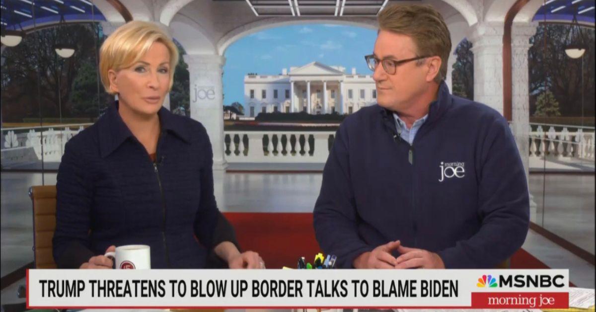 msnbc joe scarborough donald trump fentanyl border kill americans