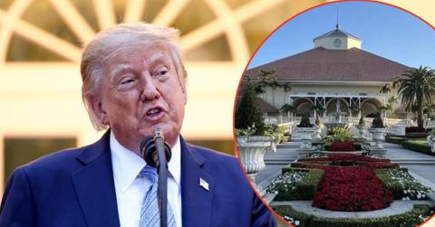 Trump is accusing 'The New York Times' of editing a picture of his Miami resort.