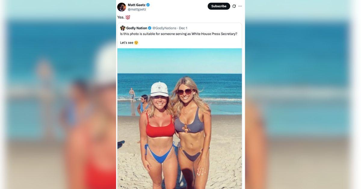 Photo og Karoline Leavitt